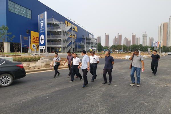 喜迎民运会 工程做保障